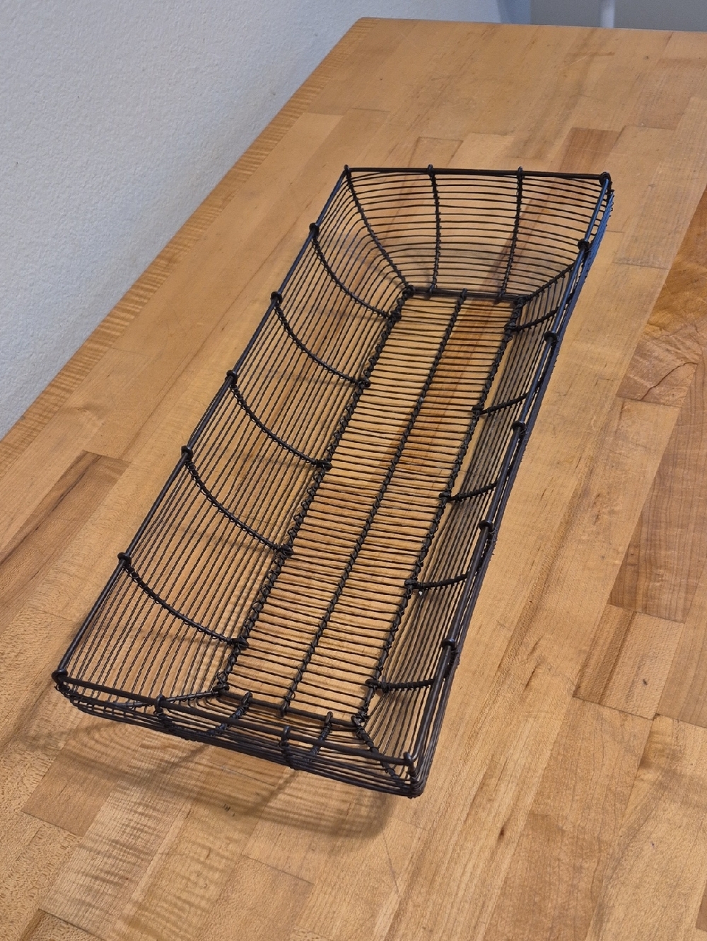 Large Rectangular Wire Basket